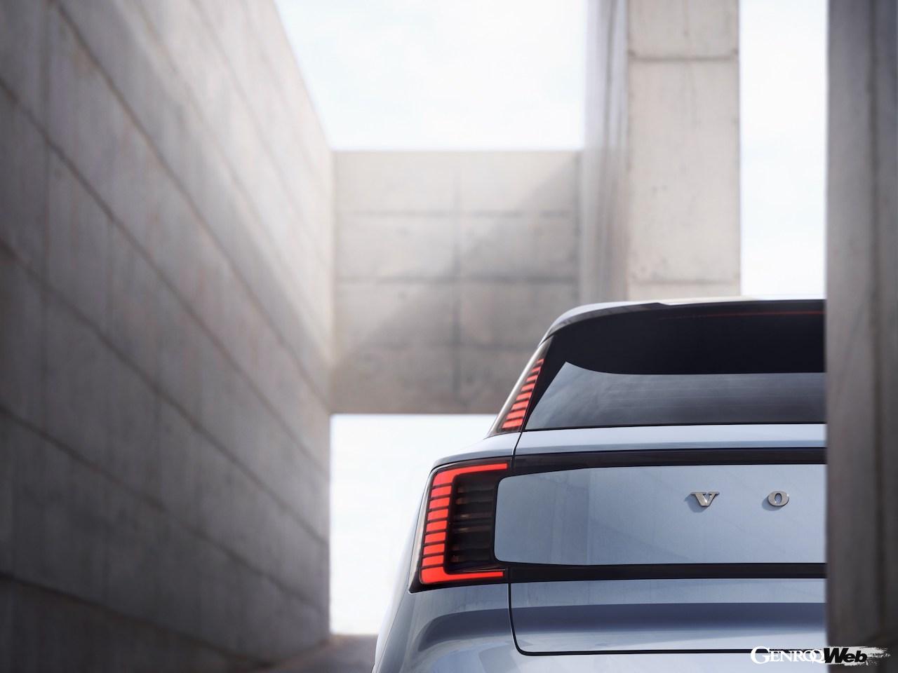 新型フル電動コンパクトプレミアムSUV「EX30」のエクステリア。