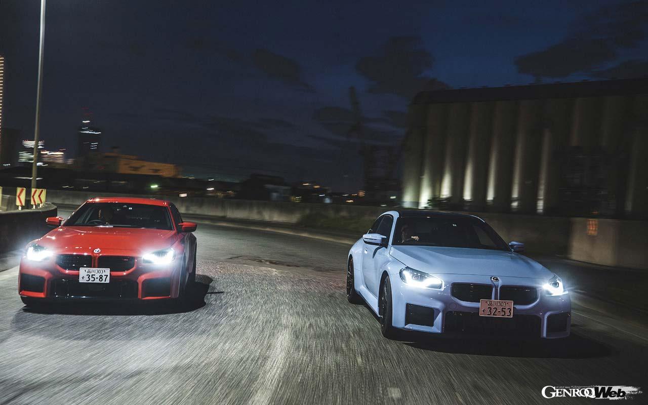 新型M2のアイコンは先代以上に派手なブリスター形状となった前後フェンダー。実は1885mmという全幅はM4と同寸である。