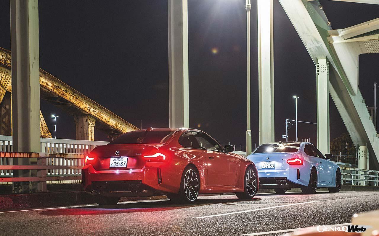 新型M2のアイコンは先代以上に派手なブリスター形状となった前後フェンダー。実は1885mmという全幅はM4と同寸である。