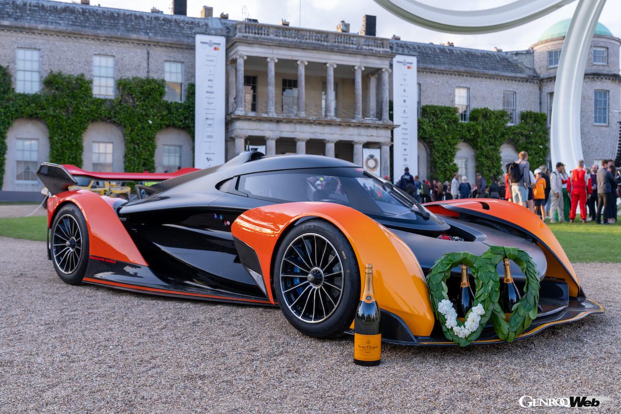 2023年のグッドウッドにおいて、マクラーレン ソーラス GTが45秒342を記録し、タイムド・シューティング・ファイナルを制した。