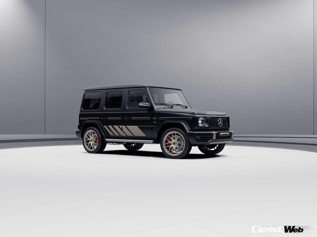 シックなマットブラックに、鮮やかなゴールドを組み合わせた限定モデル「メルセデスAMG G 63 グランド・エディション」がデビューした。