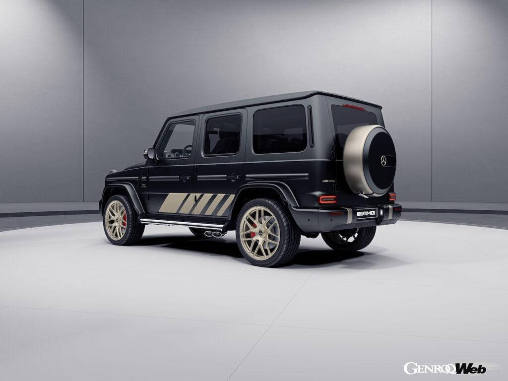 シックなマットブラックに、鮮やかなゴールドを組み合わせた限定モデル「メルセデスAMG G 63 グランド・エディション」がデビューした。
