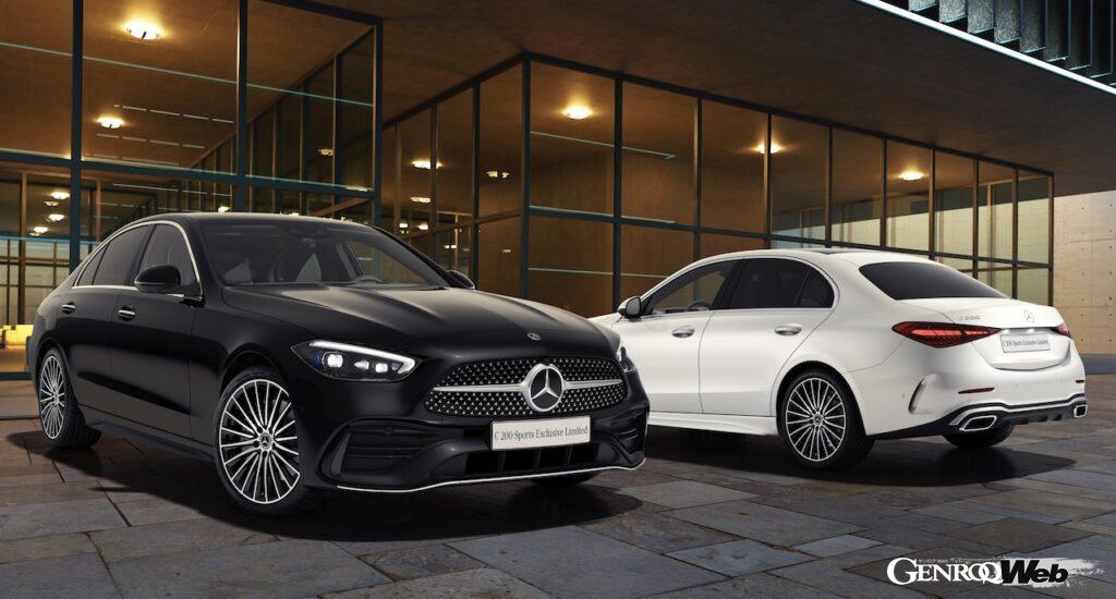 C 200 アバンギャルドをベースに、「AMGライン・エクステリア」や19インチAMGマルチスポーク・アルミホイールを装備した200台限定の「C 200 Sports Exclusive Limited」が登場した。