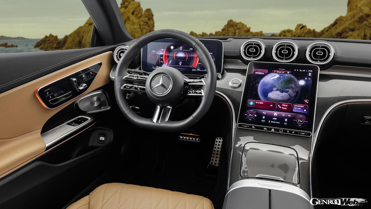 メルセデス・ベンツ CLE クーペのインテリア。