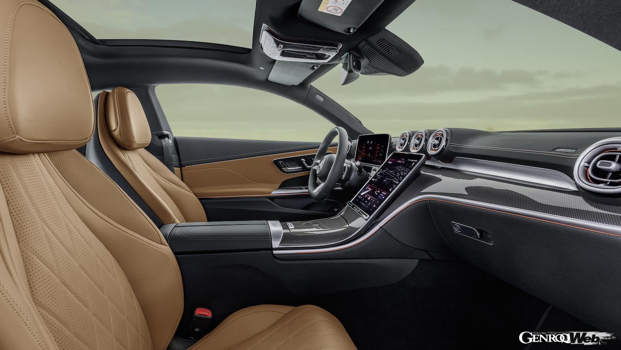 メルセデス・ベンツ CLE クーペのインテリア。