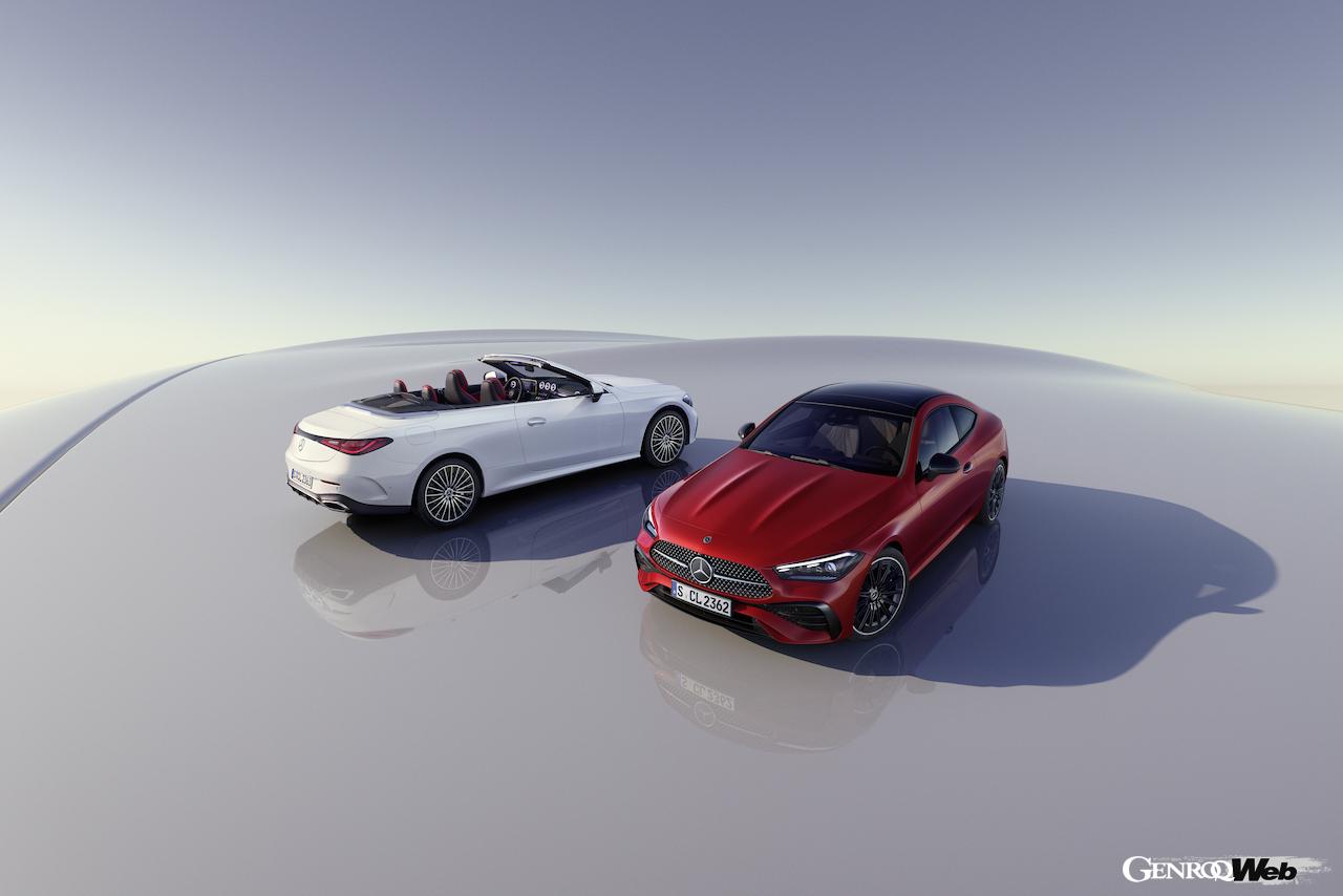 メルセデス・ベンツ CLE クーペとCLE カブリオレ。