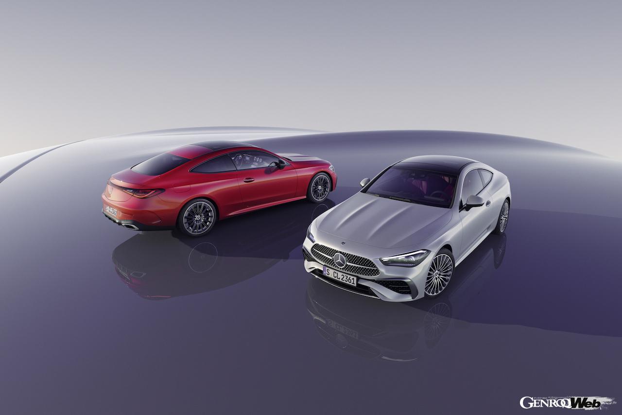 メルセデス・ベンツ CLE クーペのエクステリア。