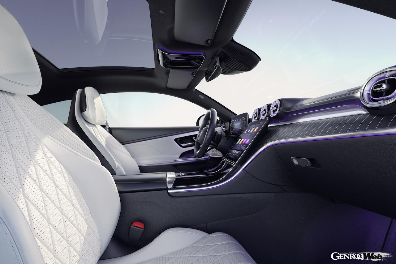 メルセデス・ベンツ CLE クーペのインテリア。