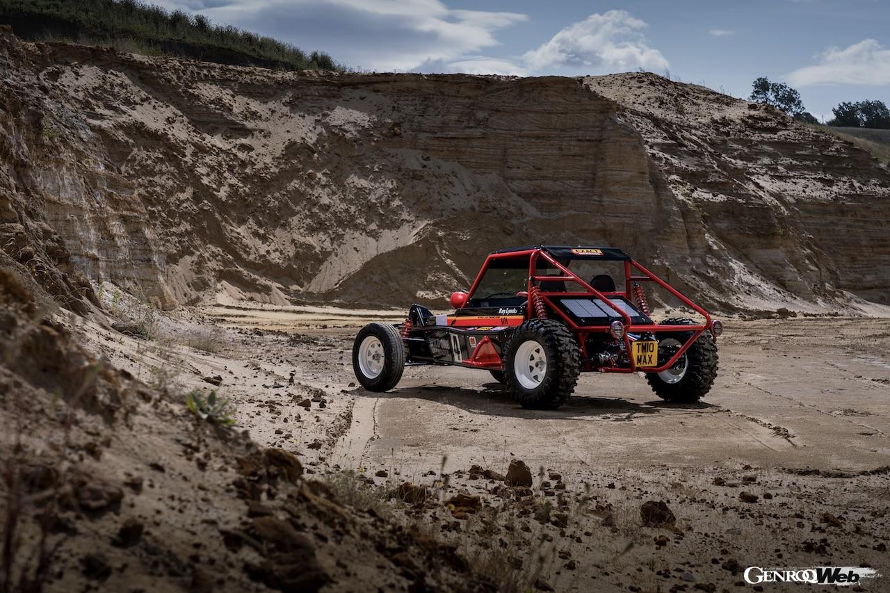 タミヤのRCカー「タミヤ ワイルドワン」を精巧に再現した、実物大EVバギー「タミヤ ワイルドワン MAX」。