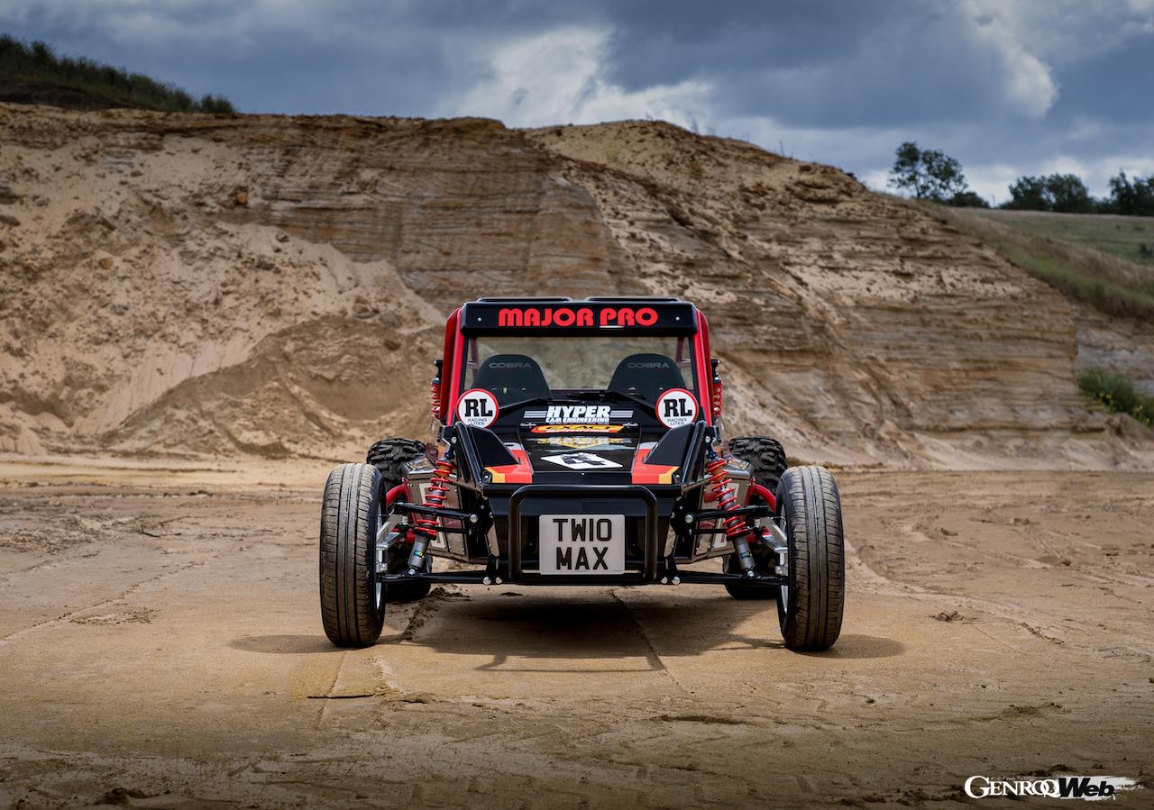 タミヤのRCカー「タミヤ ワイルドワン」を精巧に再現した、実物大EVバギー「タミヤ ワイルドワン MAX」。