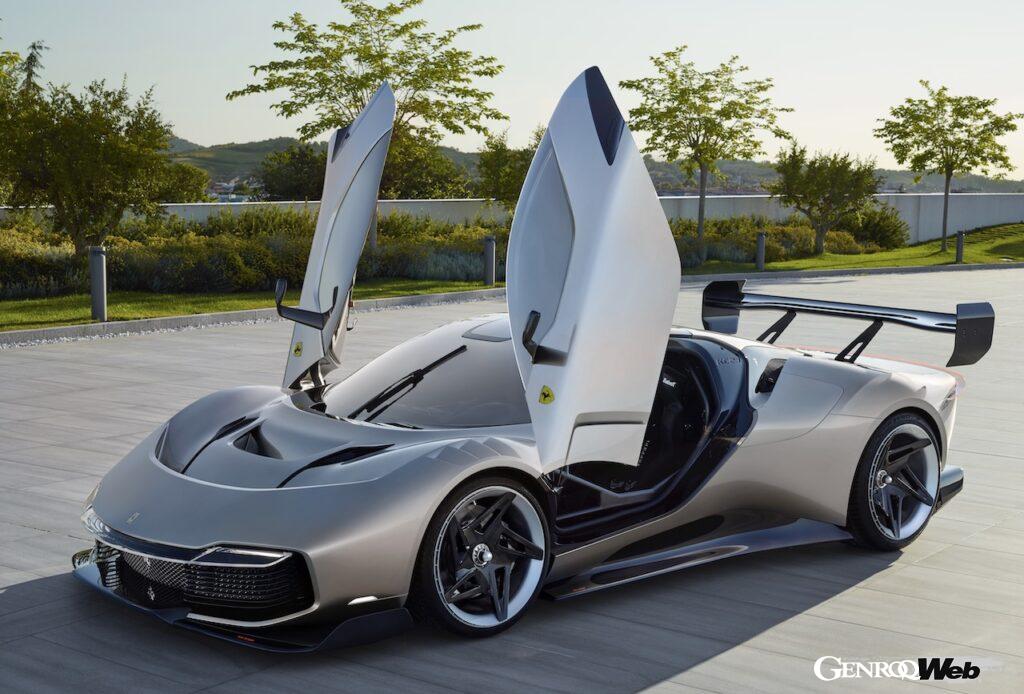 フェラーリの最新ワンオフスペシャルモデル「 KC23」のエクステリア。