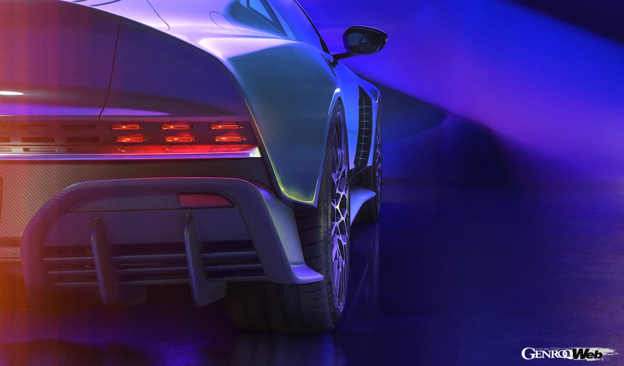 110台のみが製造されるスペシャルエディション「アストンマーティン ヴァラー」のエクステリア。