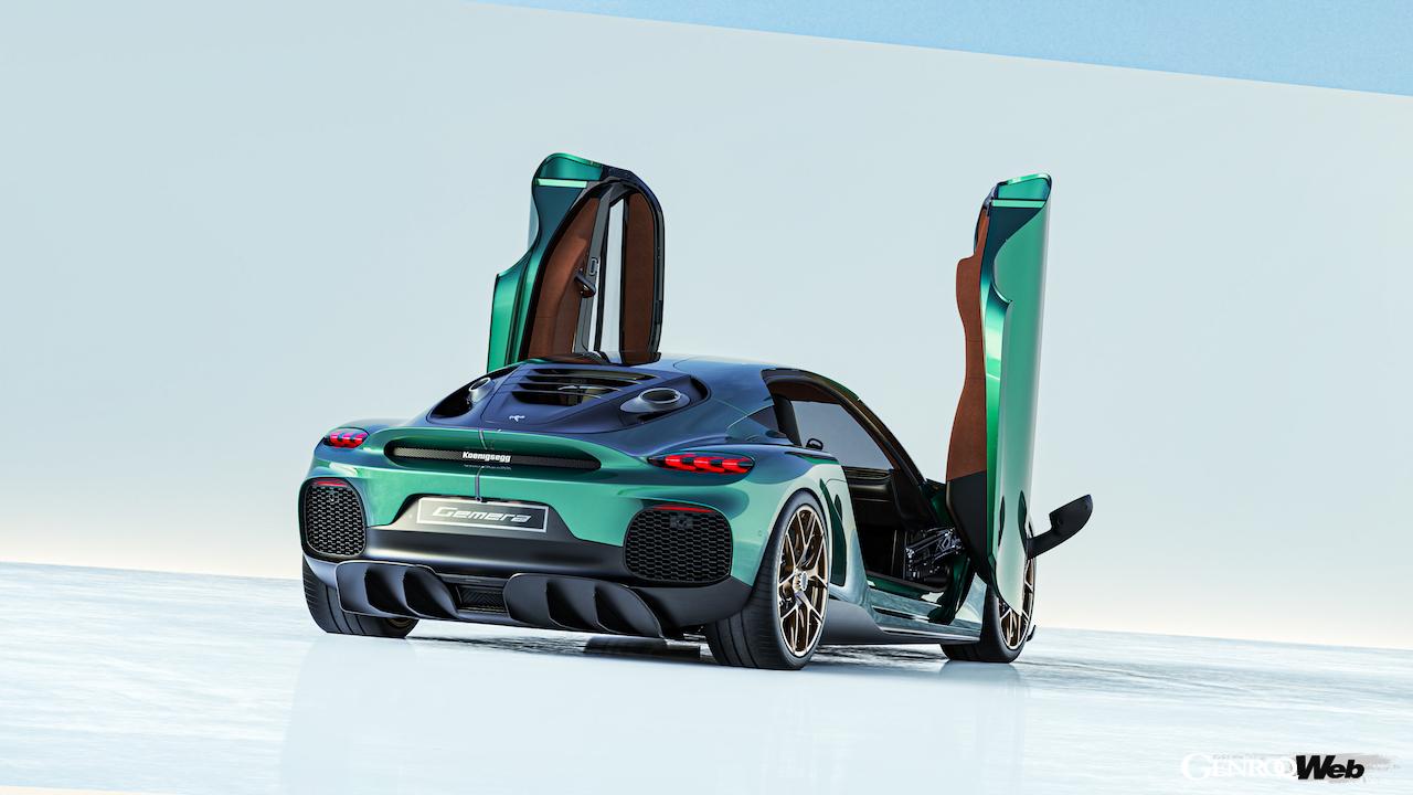 ケーニグセグ ジェメーラ、クライアント仕様のエクステリア。