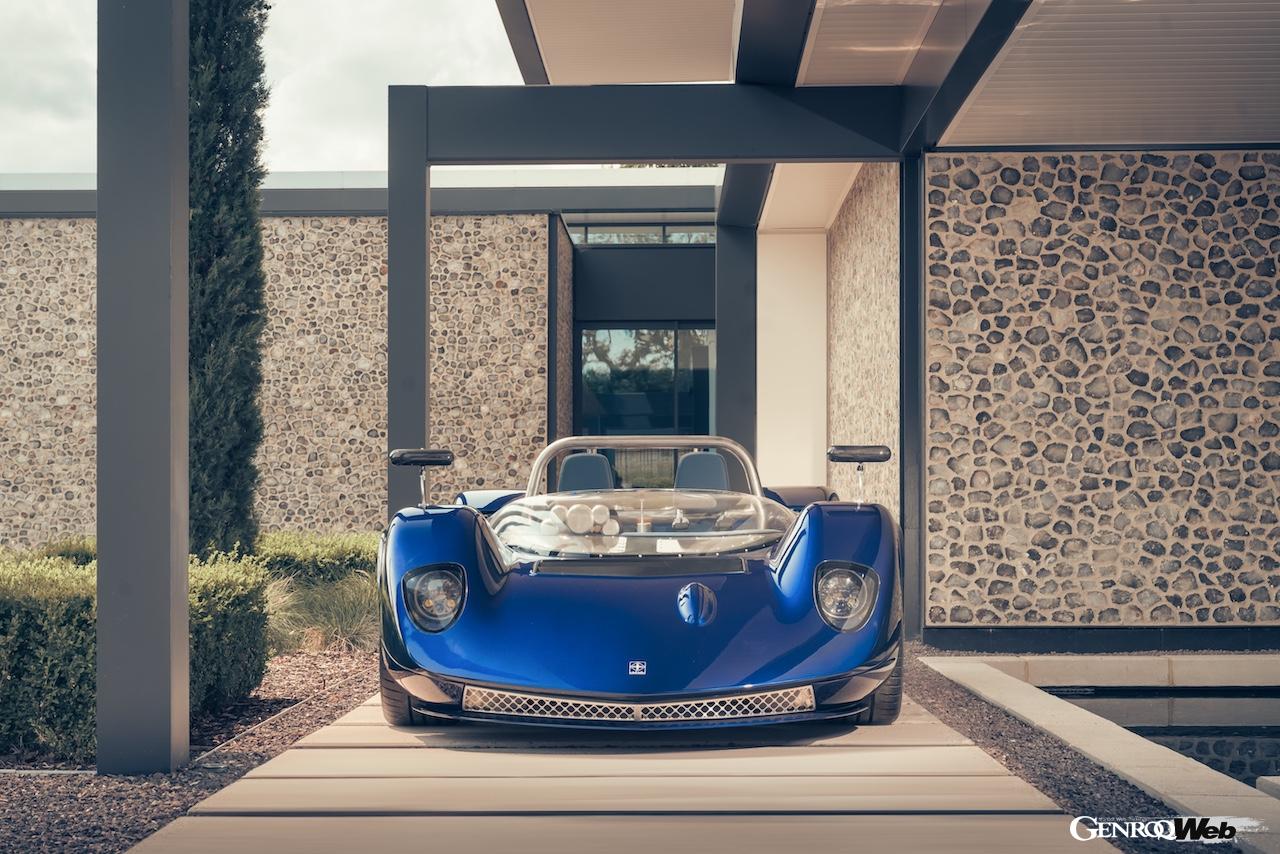 F1エンジニアのスティーブ・ニコルズによって開発されたオープントップスポーツ「ニコルズ・カーズ N1A」のエクステリア。