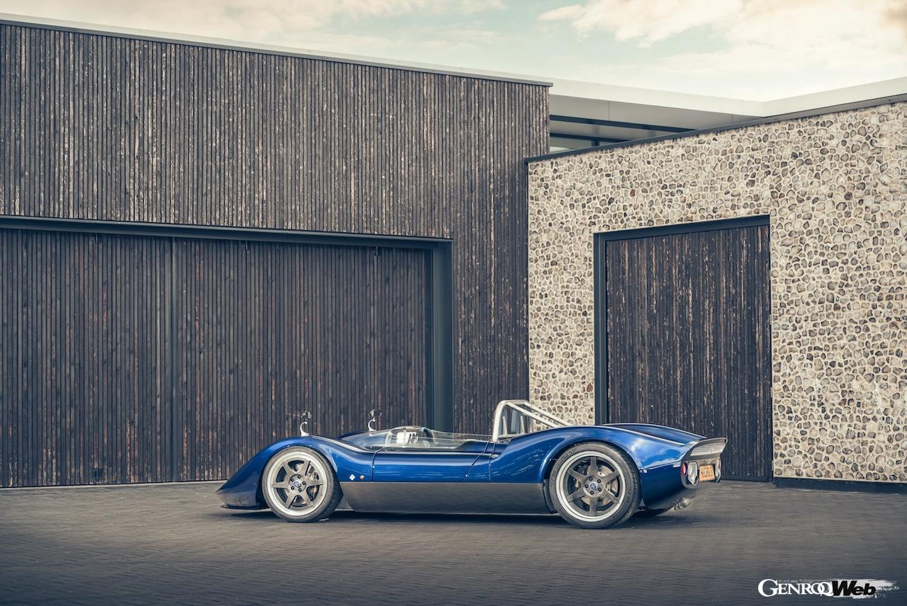 F1エンジニアのスティーブ・ニコルズによって開発されたオープントップスポーツ「ニコルズ・カーズ N1A」のエクステリア。