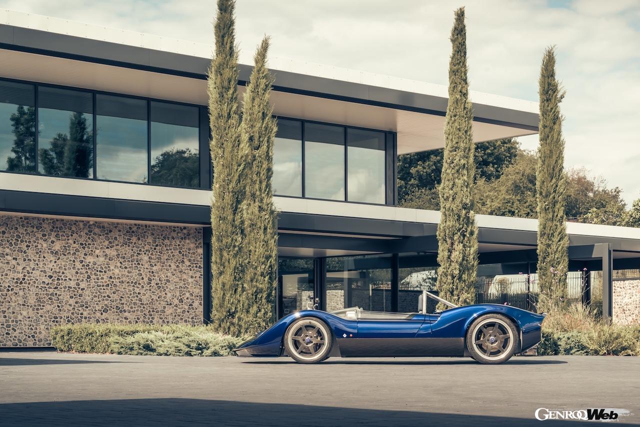 F1エンジニアのスティーブ・ニコルズによって開発されたオープントップスポーツ「ニコルズ・カーズ N1A」のエクステリア。