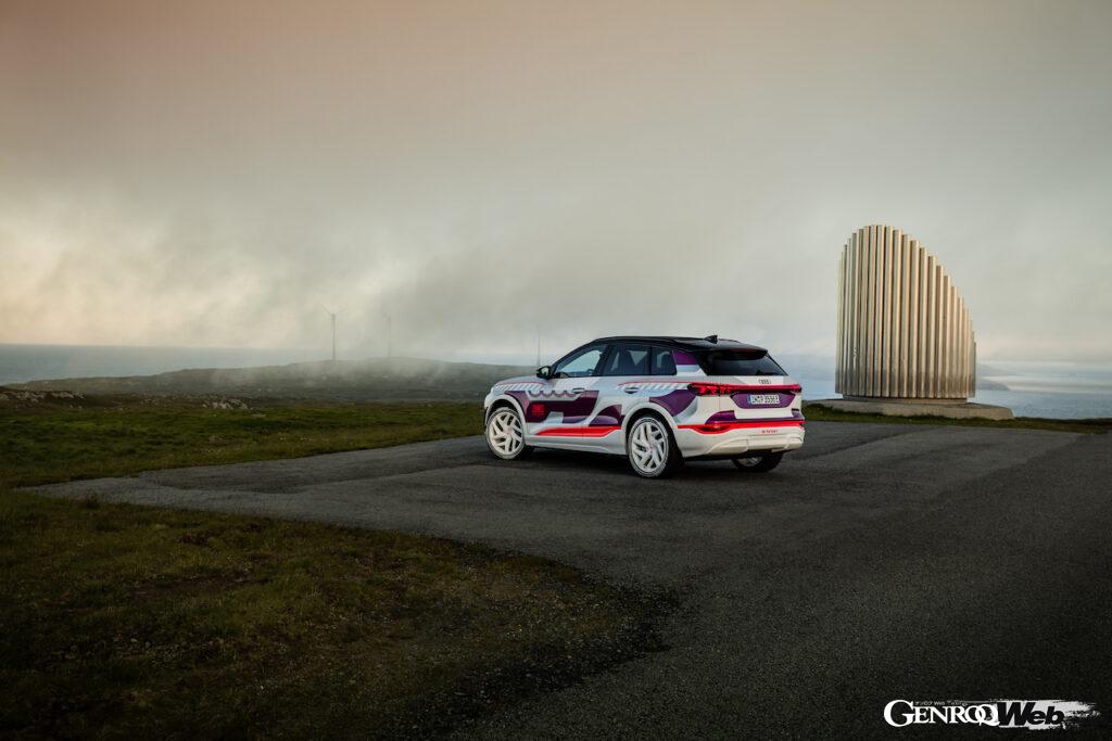 Q6 e-tronでは、デジタル・ライト・シグネチャーのパッケージを追加購入することが可能。一定期間購入し、その効果を試すこともできるという。