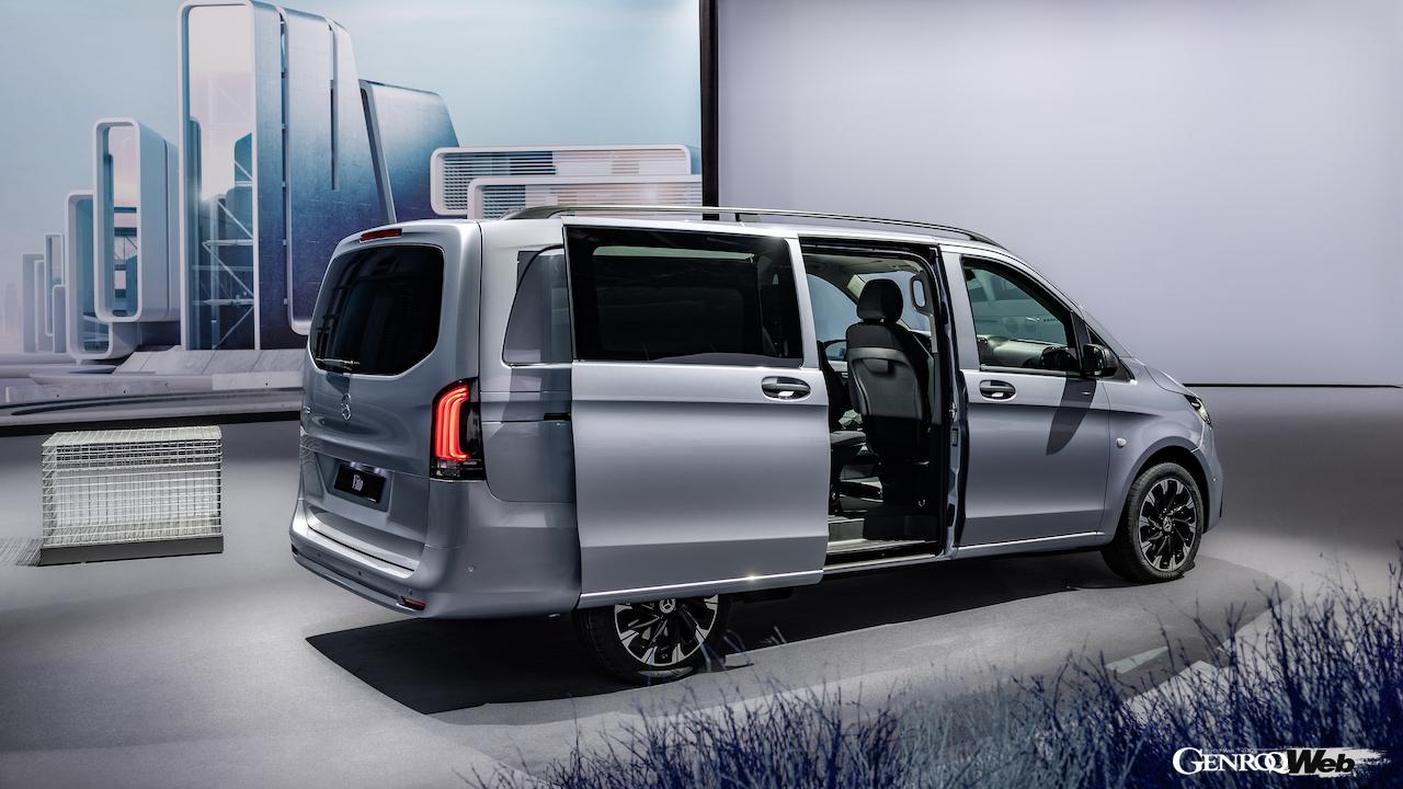 商用モデル「メルセデス・ベンツ ヴィト」改良新型のエクステリア。