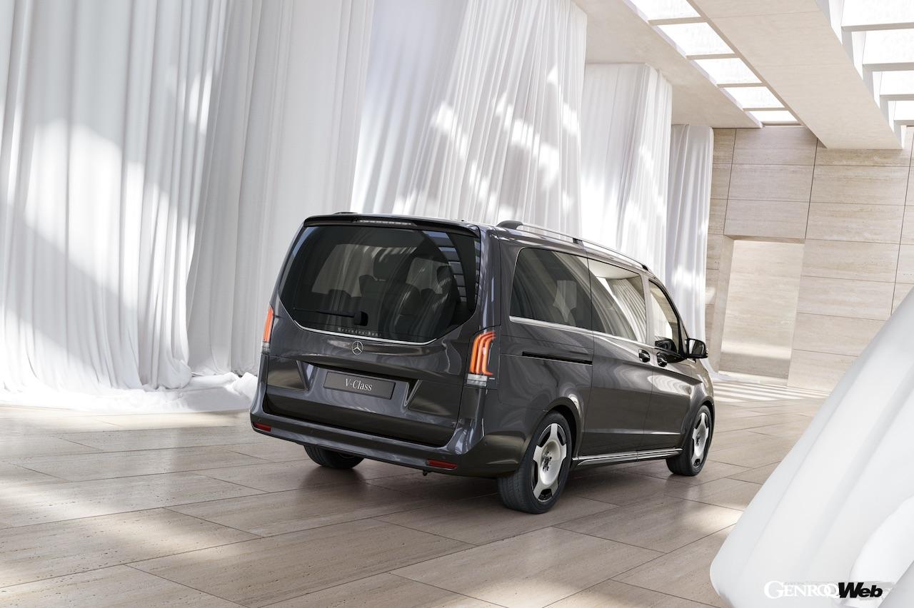 「メルセデス・ベンツ Vクラス」改良新型のエクステリア。