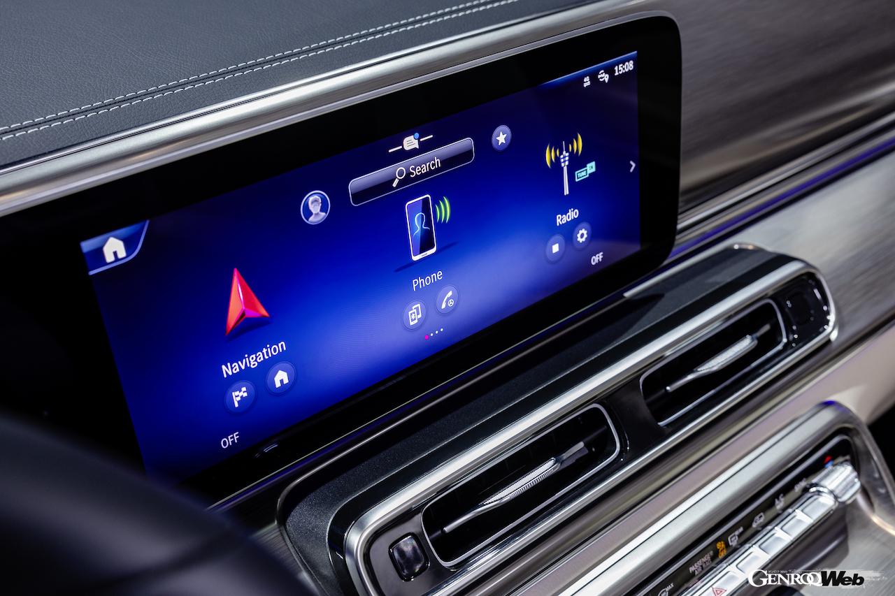 「メルセデス・ベンツ Vクラス」改良新型のインテリア。