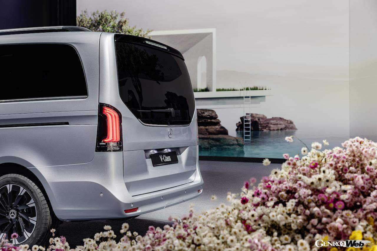 「メルセデス・ベンツ Vクラス」改良新型のエクステリア。