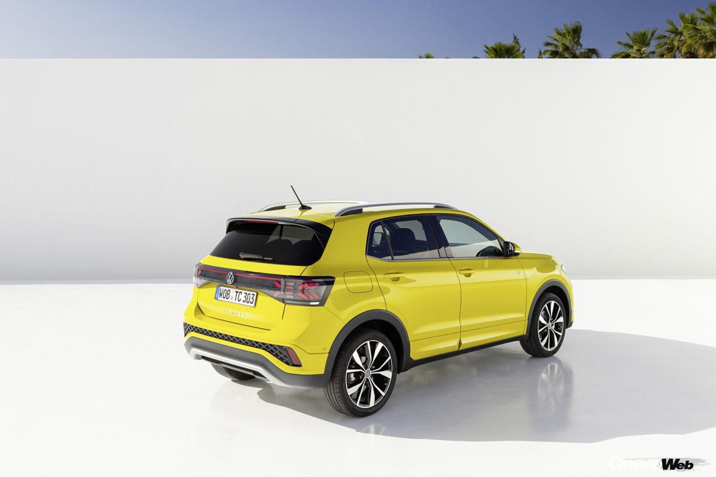 T-Crossのマイナーチェンジで追加される、爽やかでスポーティーな「グレープイエロー」。