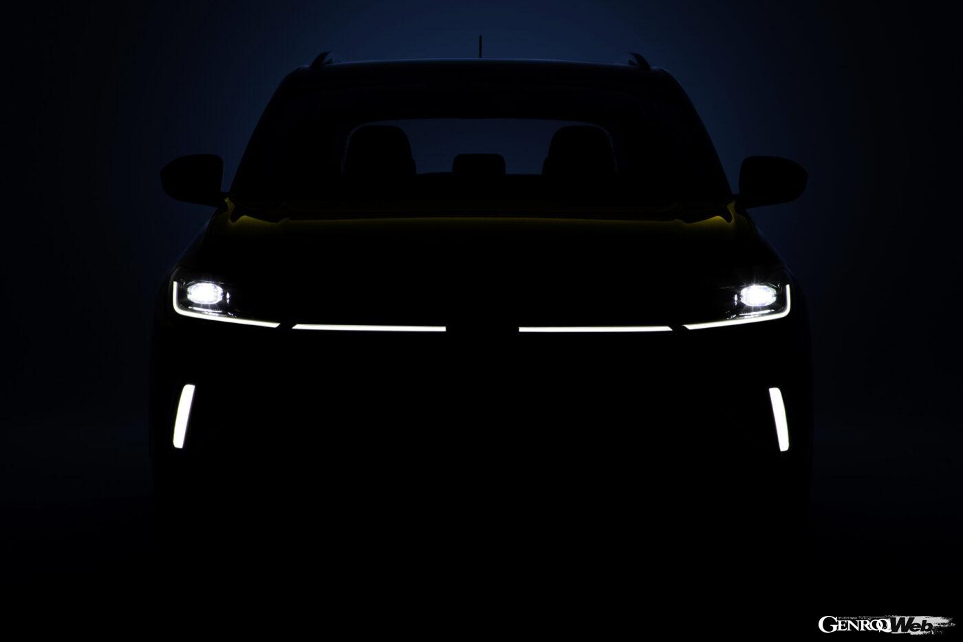 新開発の“IQ.LIGHT”LED マトリックスヘッドライトは、Tクロスが初めの採用モデル。
