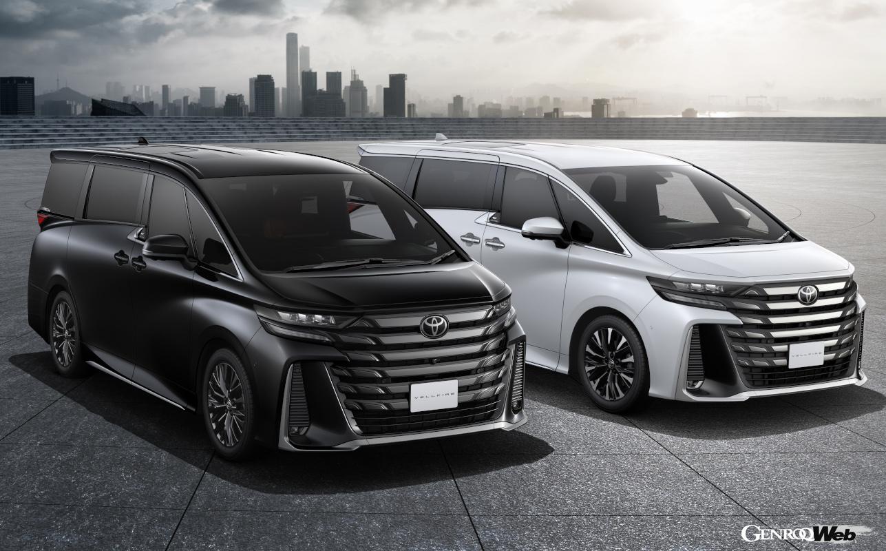 両車7名乗車が可能な3列シート車。乗員すべてに十分なスペースが確保されているのも同じだ。