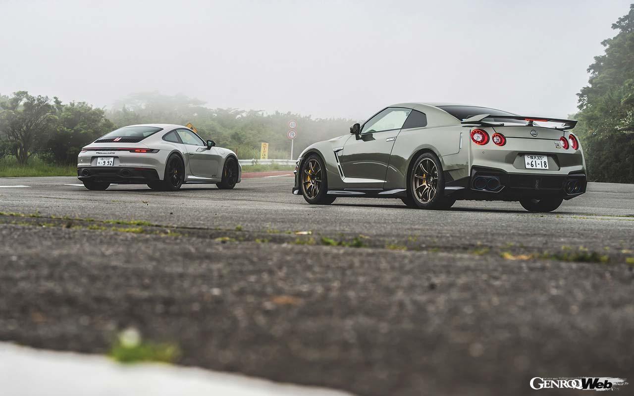 新車で手に入れられるのは、あと1年か2年のGT-R。純エンジンのGT-Rはこのまま行き着く所まで行って、911とは別の伝説的存在になってほしい。