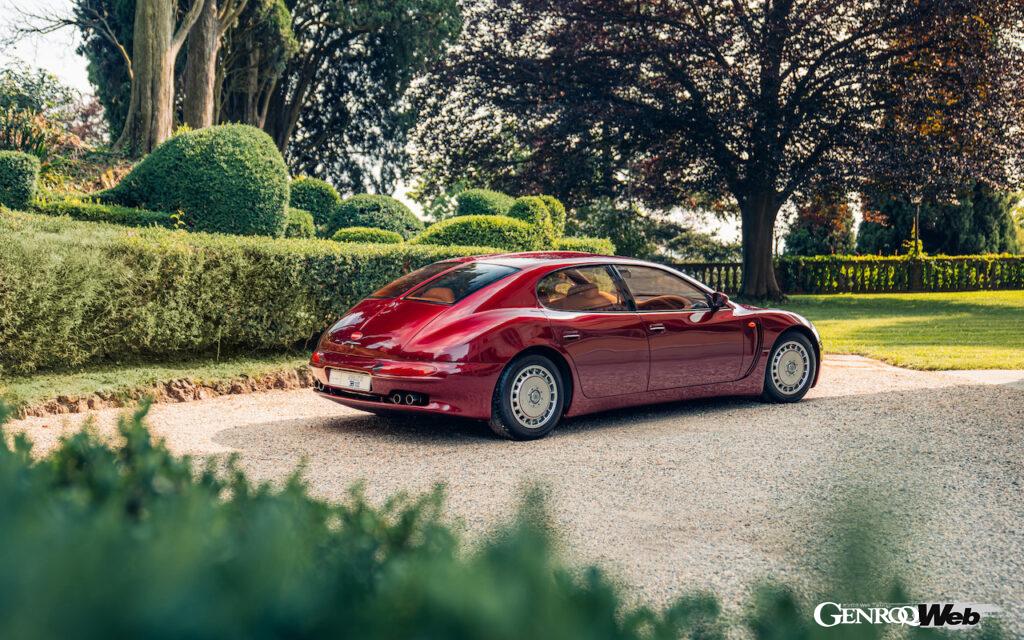 ジョルジェット・ジウジアーロが「時代を大きく先取りしていた存在」と語る、ブガッティ EB112の美しいフォルム。