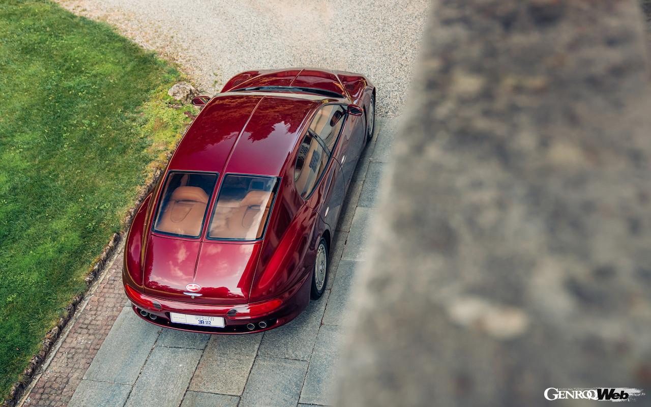 ジョルジェット・ジウジアーロが「時代を大きく先取りしていた存在」と語る、ブガッティ EB112の美しいフォルム。