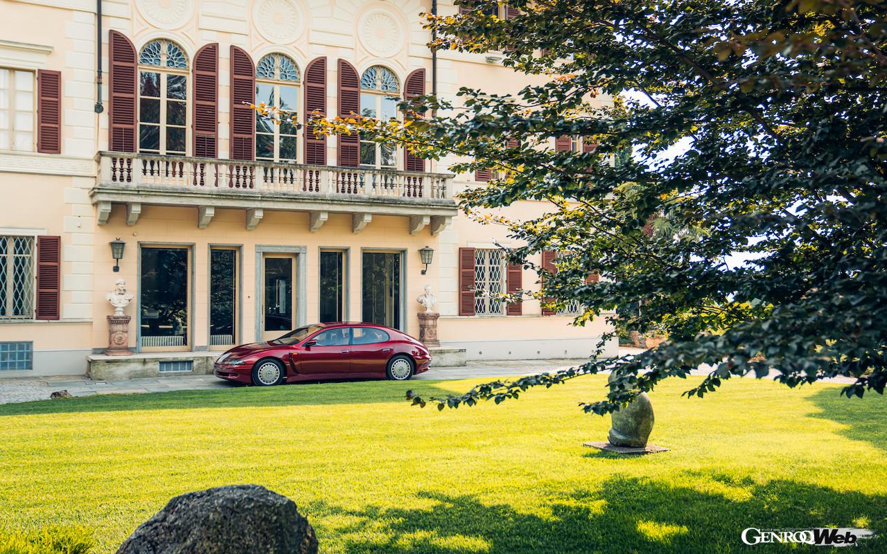 ジョルジェット・ジウジアーロが「時代を大きく先取りしていた存在」と語る、ブガッティ EB112の美しいフォルム。