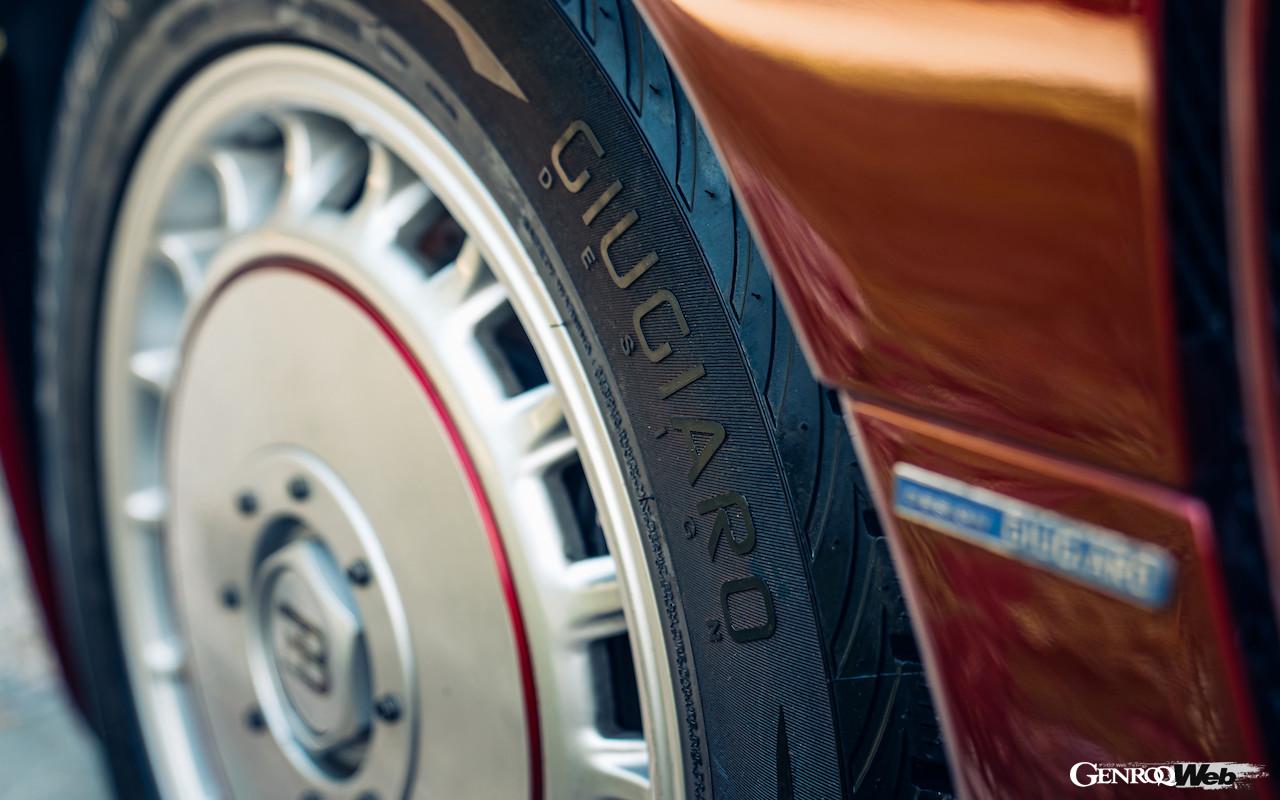 ジョルジェット・ジウジアーロが「時代を大きく先取りしていた存在」と語る、ブガッティ EB112の美しいフォルム。