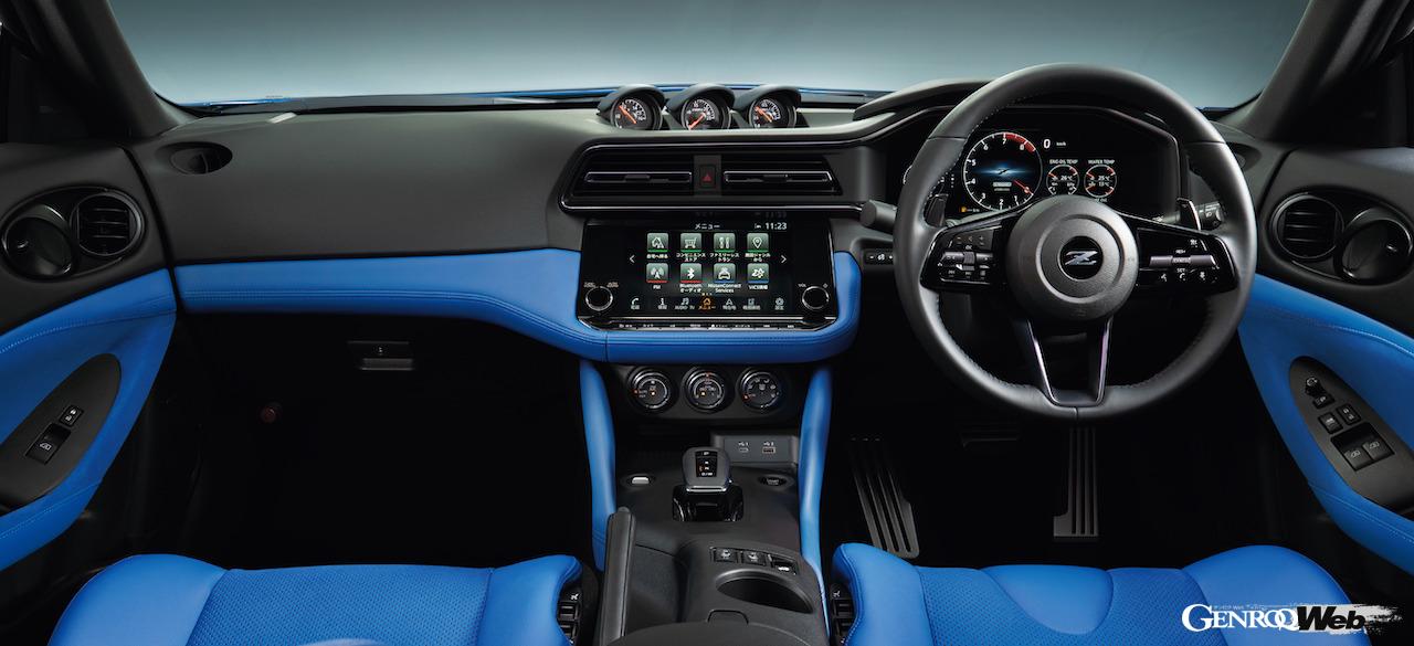 「日産フェアレディZ」2024年モデルのインテリア。