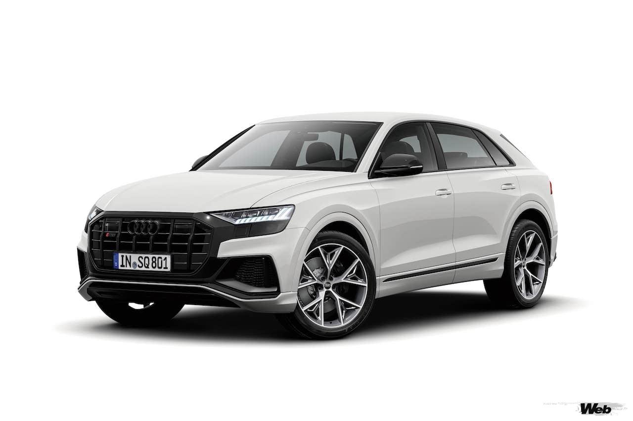 2023年秋から日本導入が開始される「アウディ SQ8」のエクステリア。