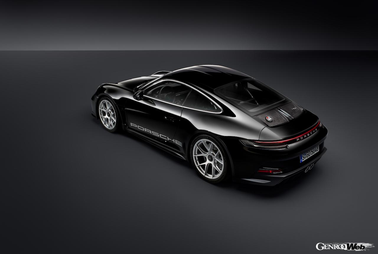 911誕生60周年記念スペシャルエディション「ポルシェ911 S/T」のエクステリア。