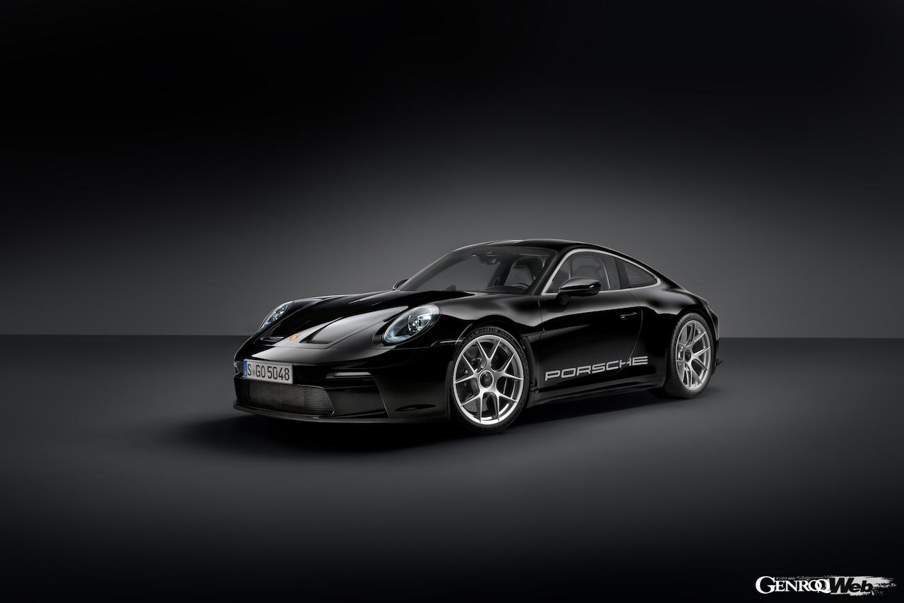 911誕生60周年記念スペシャルエディション「ポルシェ911 S/T」のエクステリア。