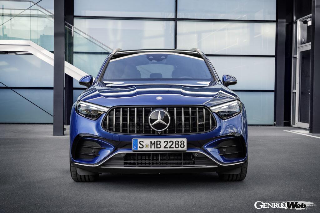 ハイパフォーマンスSUV「メルセデスAMG GLC 43 4MATIC」のエクステリア。