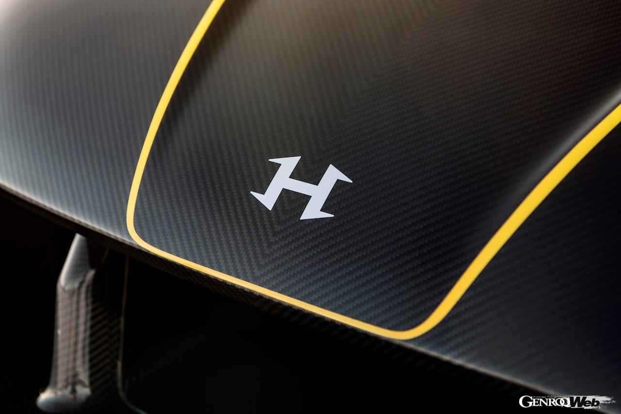 ザ・クエイルで世界初公開される、ヘネシー ヴェノム F5 レボリューション ロードスターのエクステリア。