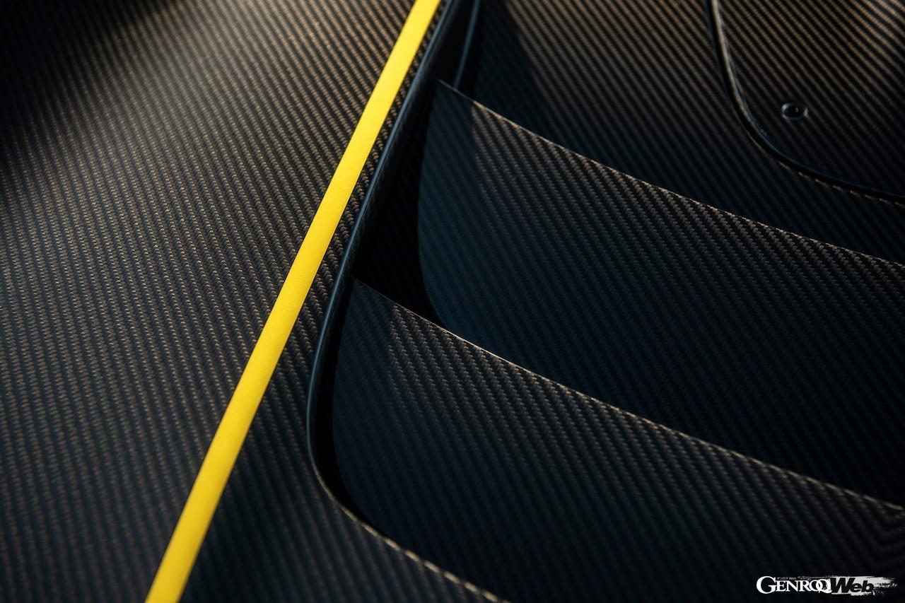 ザ・クエイルで世界初公開される、ヘネシー ヴェノム F5 レボリューション ロードスターのエクステリア。