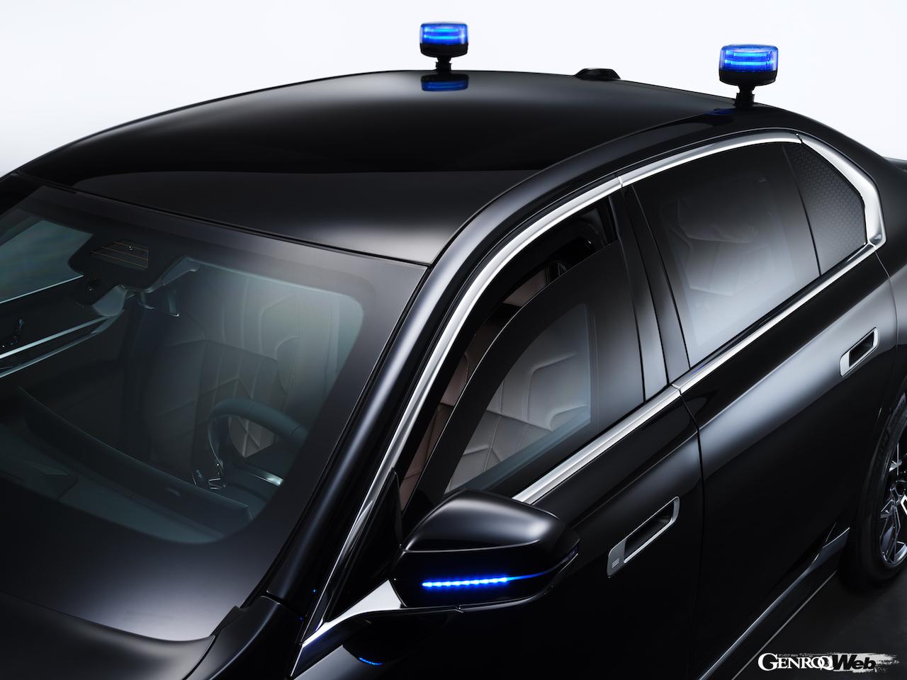 要人防弾車両「BMW 7シリーズ プロテクション」のエクステリア。