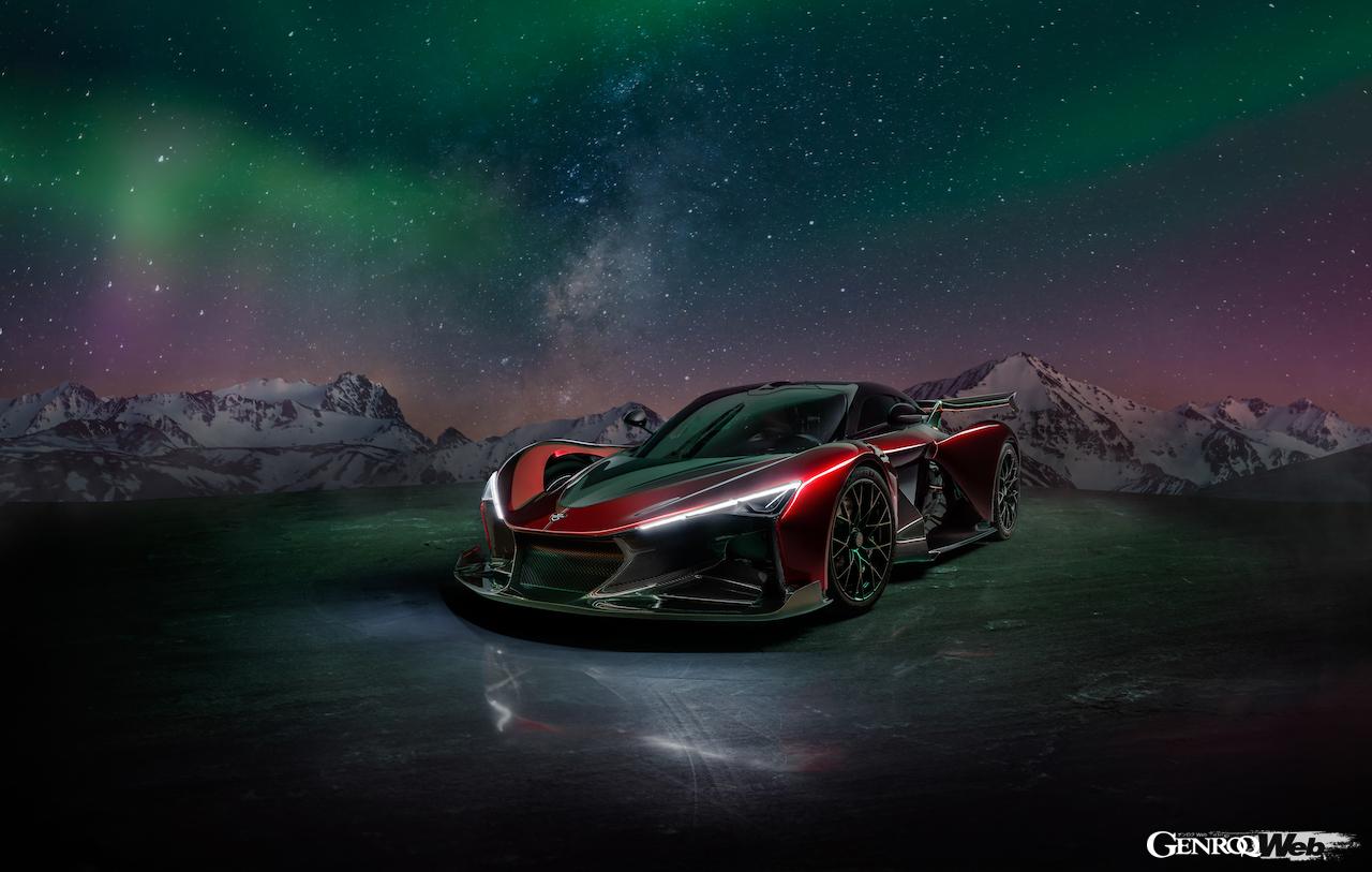 ふたつのモデルが用意されたゼンヴォ オーロラ、写真はサーキット仕様の「アジル」。