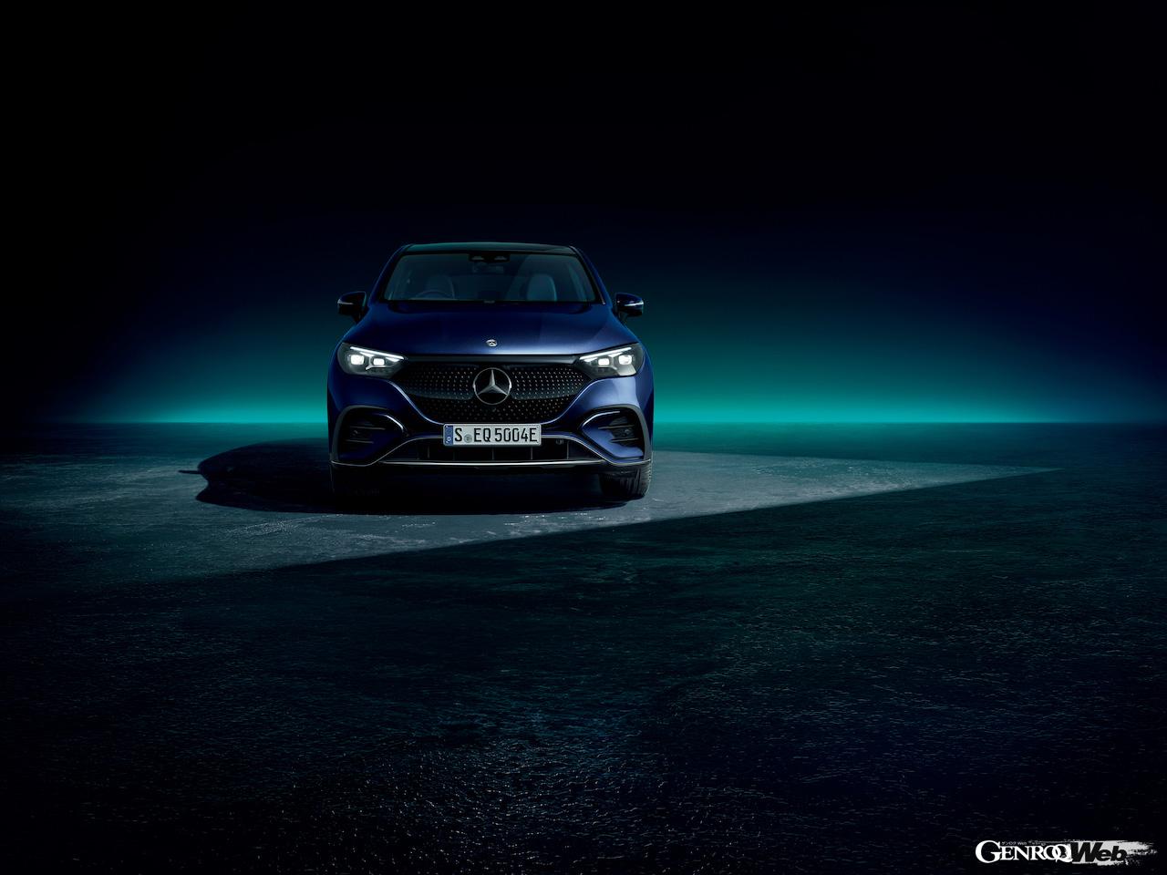 「メルセデス・ベンツ EQE 350 4MATIC SUV ローンチエディション」のエクステリア。