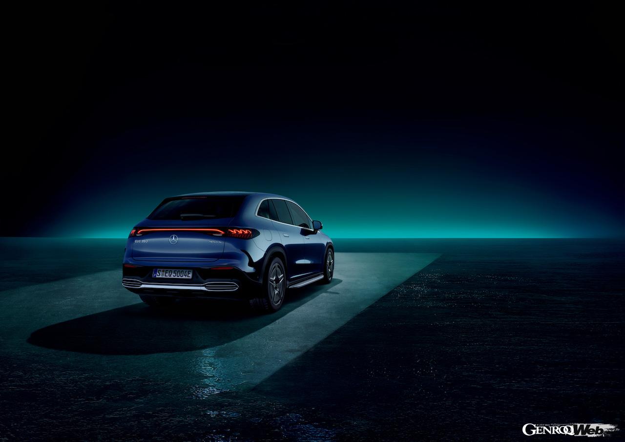 「メルセデス・ベンツ EQE 350 4MATIC SUV ローンチエディション」のエクステリア。