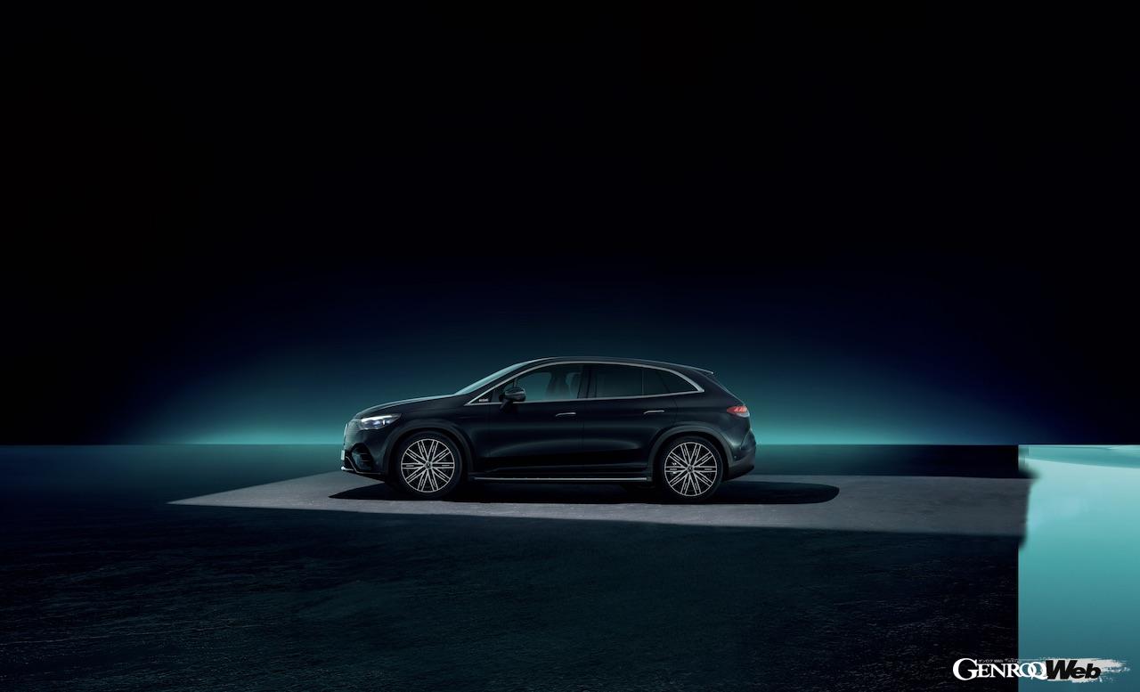 「メルセデス・ベンツ EQE 350 4MATIC SUV ローンチエディション」のエクステリア。