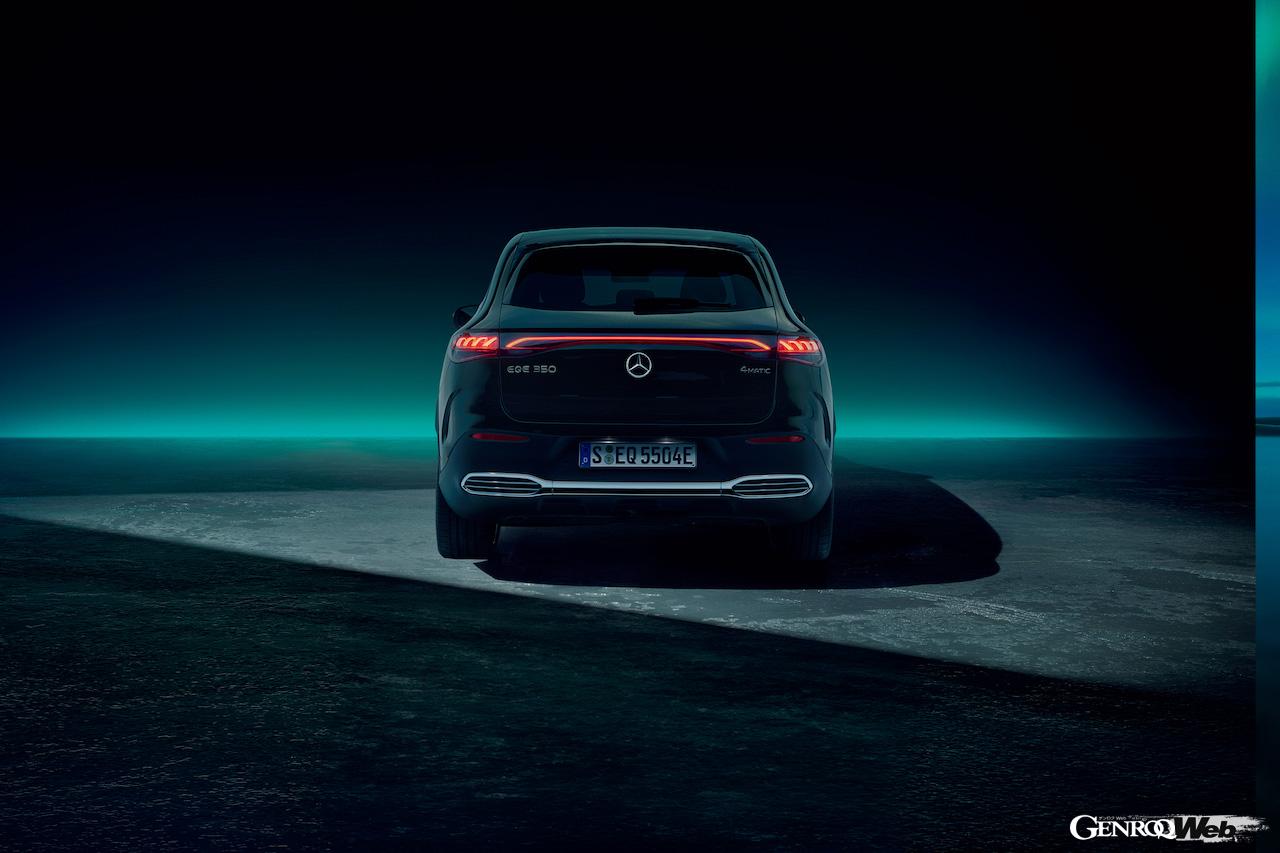 「メルセデス・ベンツ EQE 350 4MATIC SUV ローンチエディション」のエクステリア。