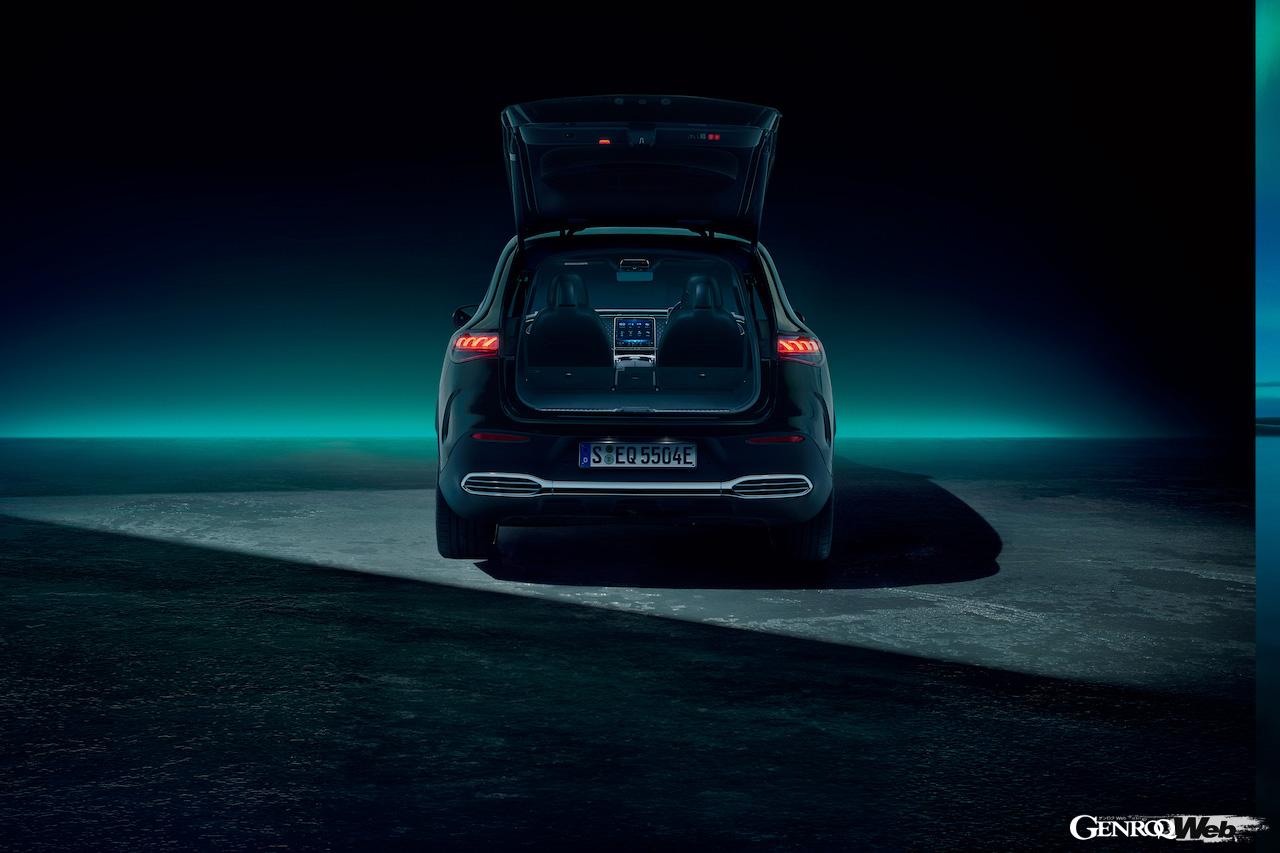 「メルセデス・ベンツ EQE 350 4MATIC SUV ローンチエディション」のエクステリア。