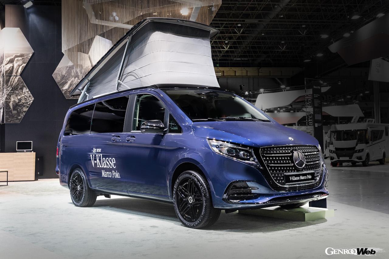 様々な機能を備え、メルセデス・ベンツが開発したキャンパー専用車「Vクラス マルコポーロ」。