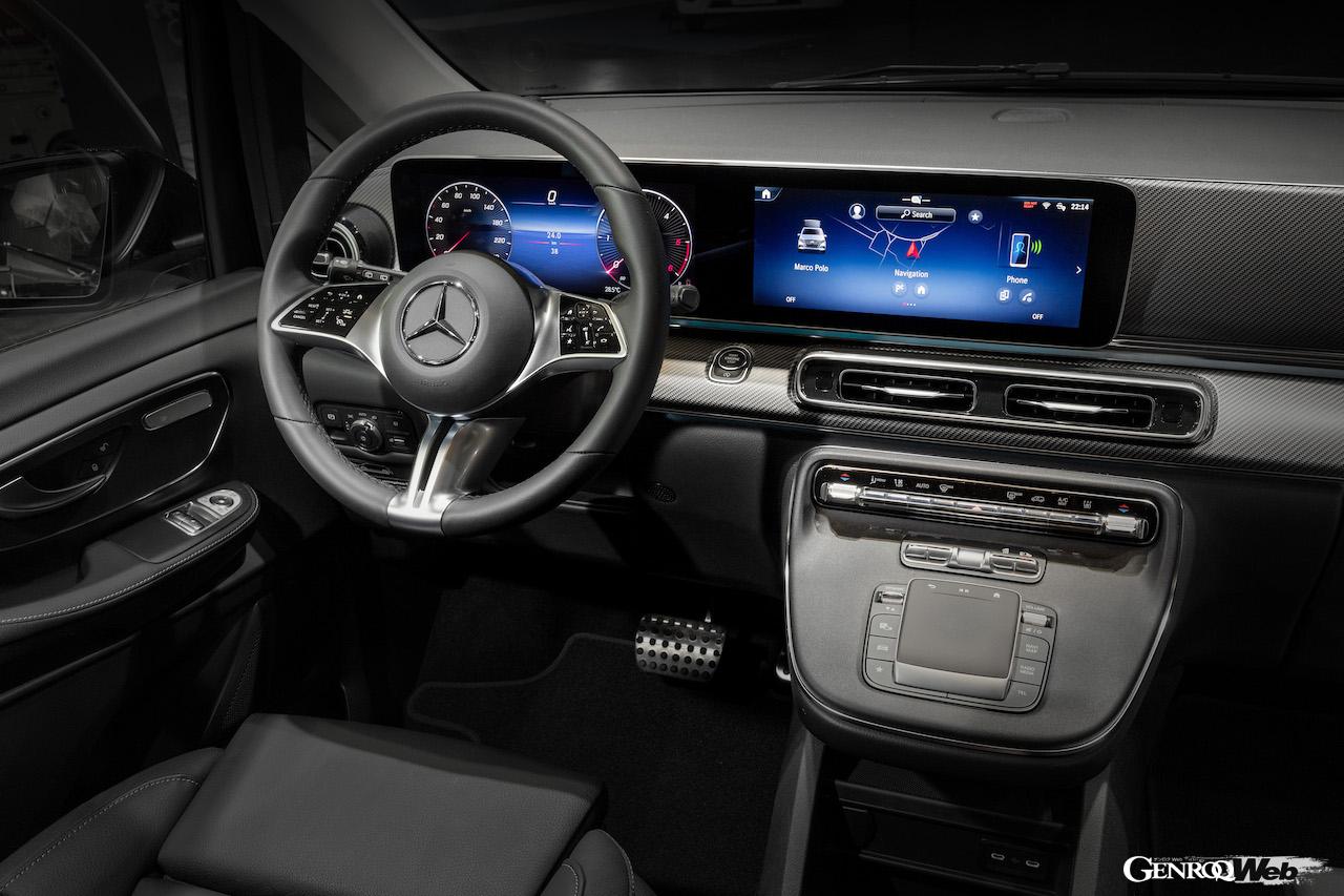 様々な機能を備え、メルセデス・ベンツが開発したキャンパー専用車「Vクラス マルコポーロ」。