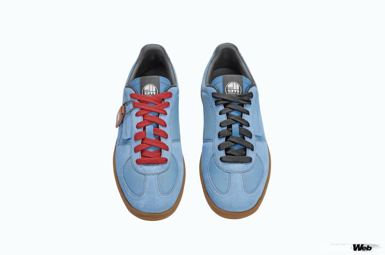 レトロ・スニーカーは、1972年に登場した「ポルシェ 911 S 2.5」をイメージした、クラシカルなスニーカー。デビューイヤーにちなんで、1972足が限定販売される。